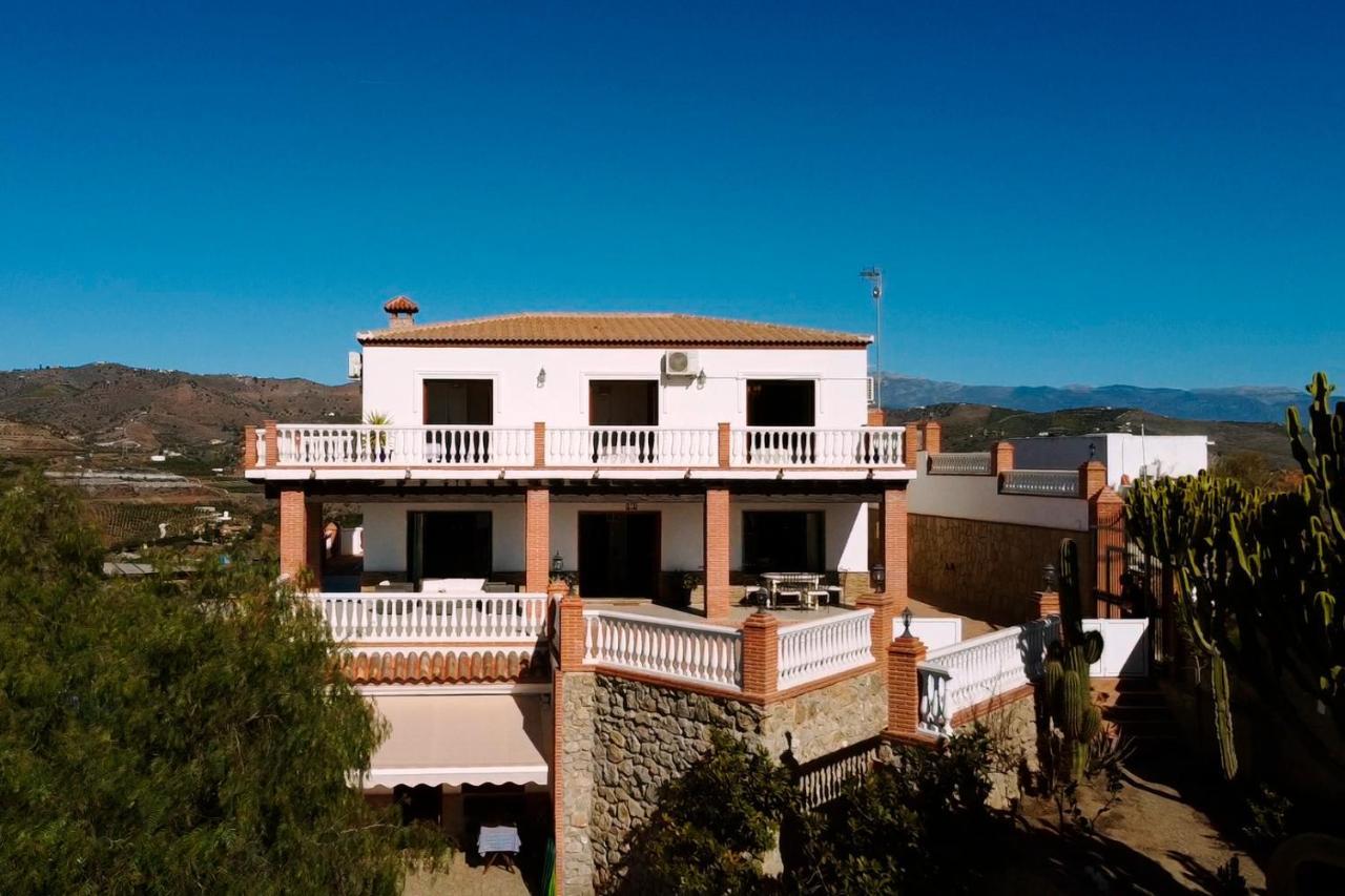 Villa El Palomar Azul With Pool And Sea View Benajarafe Dış mekan fotoğraf